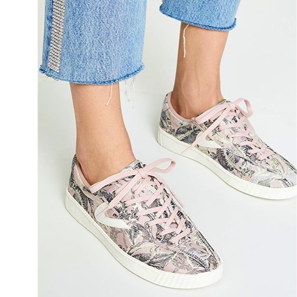 tretorn patterned sneaker